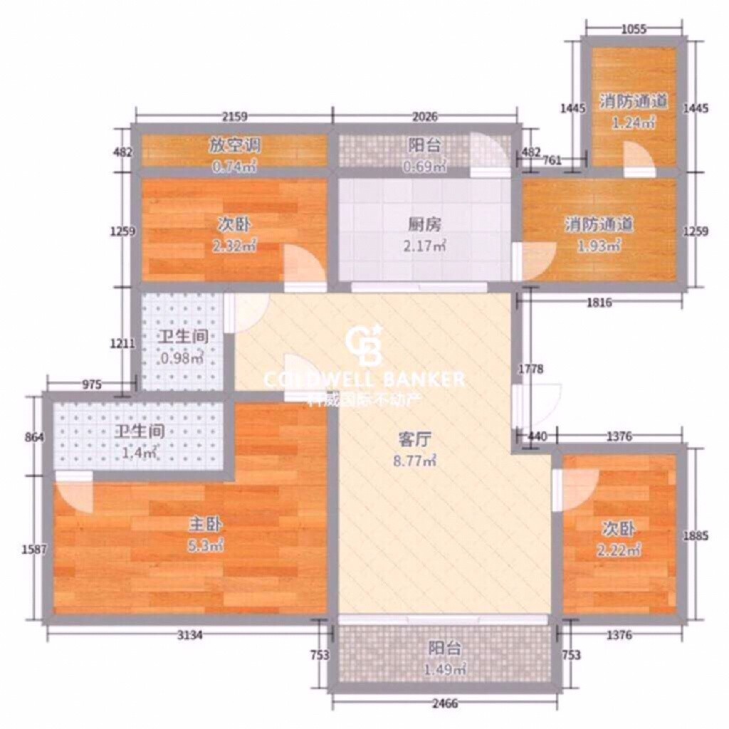保利俯院江南北区 简装修 满两年