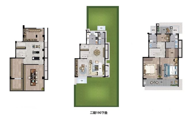 湖樾云著下叠 带地下室297平 500万