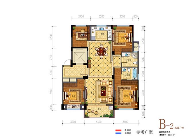 祥生望玥府126平248万自住精装修
