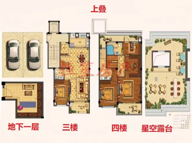 祥生望玥府上叠 送露台+车位 祥生明玥府