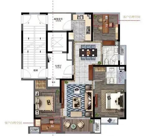 阳光城翡丽湾 119平方75万 独梯独户