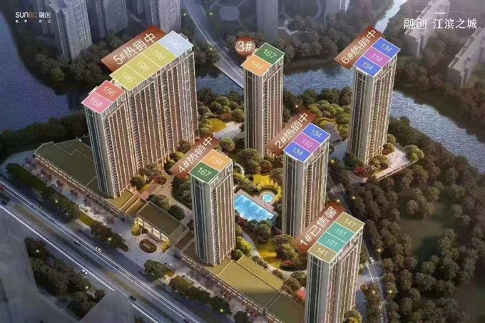 亏本：江滨之城江景苑好楼层单价12000