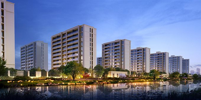 旦山府洋房中上黄金楼层118带车位直接钥