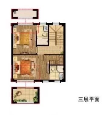 君塘名筑商业别墅2通3楼148万直接