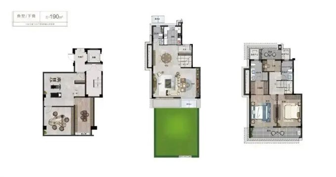 湖樾云著 下叠 带花园188平495万