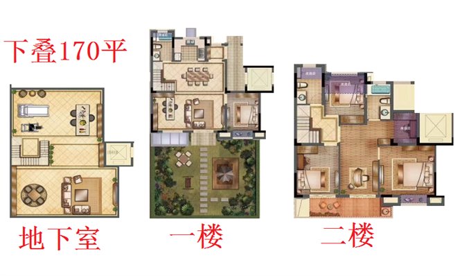 珑玥华府 珑玥府下叠 送花园地下室