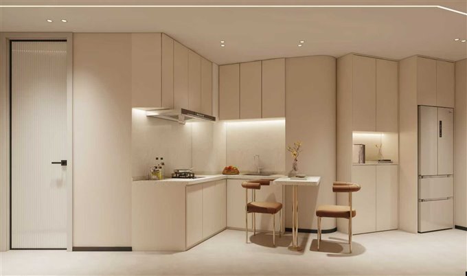 景观花苑53平精装出租中小学五年级