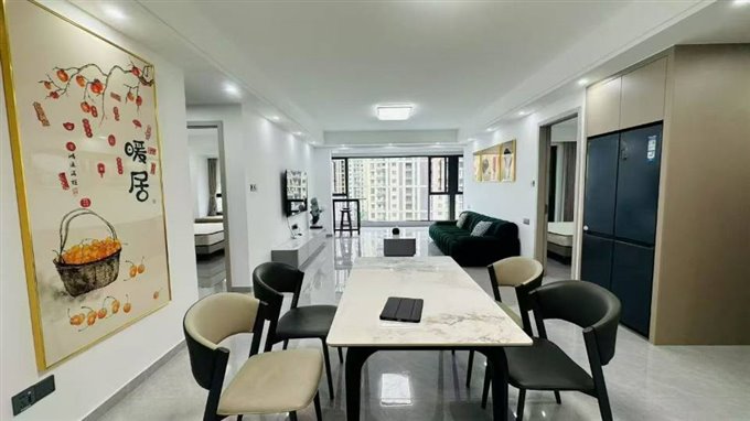 江樾潮启洋房142平好楼层精装4室带车位