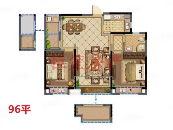 新房精选！阳光城 元亨雅苑 送12平 