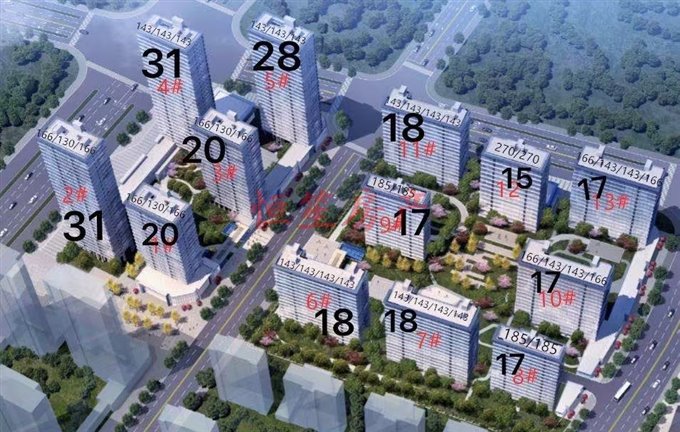 捡漏好房！万固臻悦府东区 朝南四间送车位