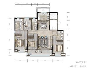 红星东区黄金楼层173平+车位直接钥匙在