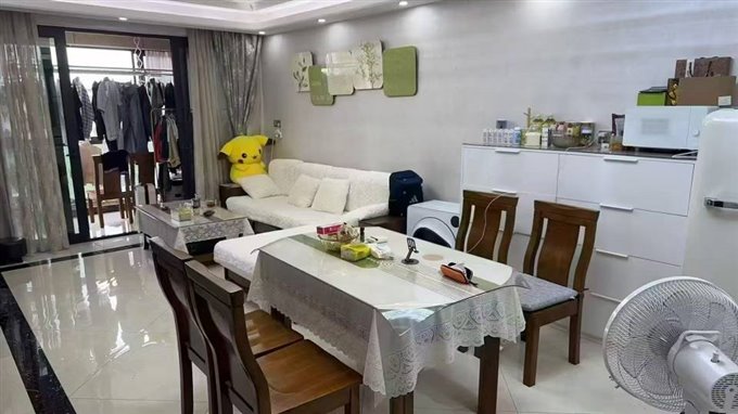 绿城诚园110平好楼层自住精135万
