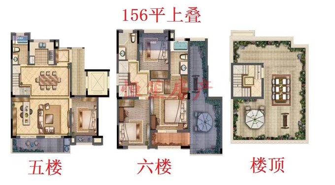 性价比之王！珑玥府上叠 精装修 拎包住