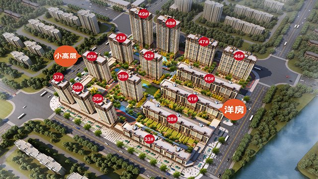 吾悦首府洋房162平+2车位四间朝南直接