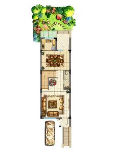 龙湖香醍漫步 户型图