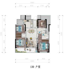 万固•臻悦府 户型图