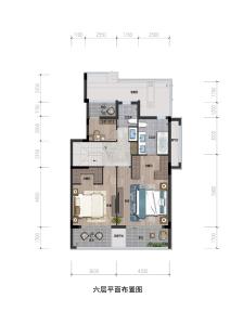 湖樾云著花苑 户型图