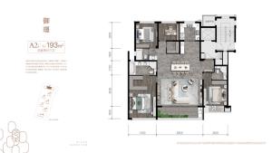 汀澜鸣翠府 户型图