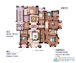 橡树湾小区 户型图