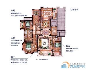 橡树湾小区 户型图