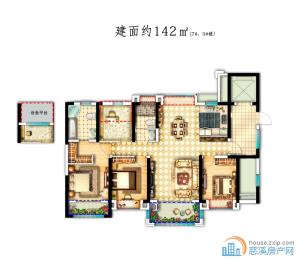 碧桂园天誉华府 户型图