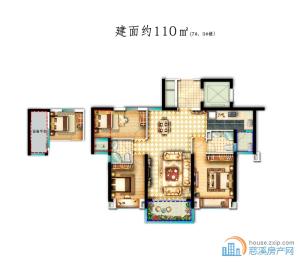 碧桂园天誉华府 户型图