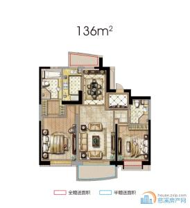 悦城玖号花园 户型图