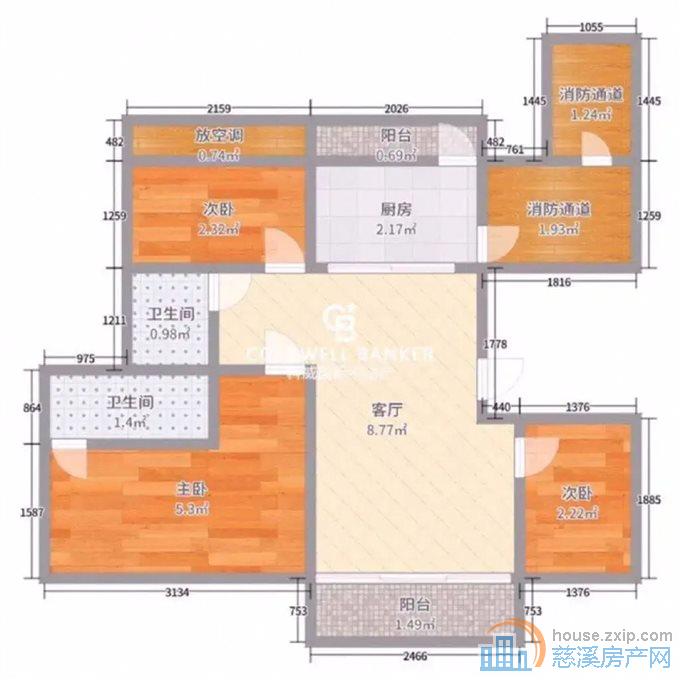   保利俯院江北区 全新毛坯 楼层佳
