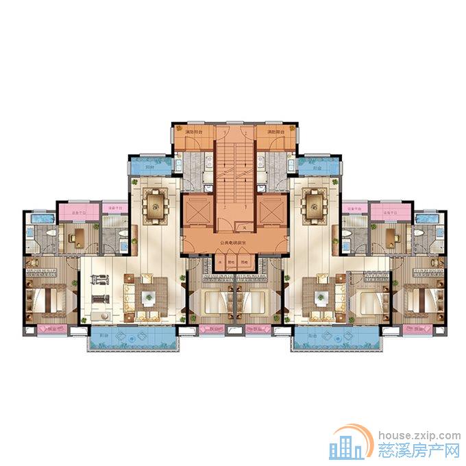 悦华府C区 全新大平层 LW位置 带车位