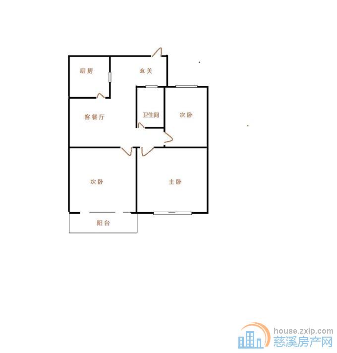 城北新潮塘北苑简装82平123万