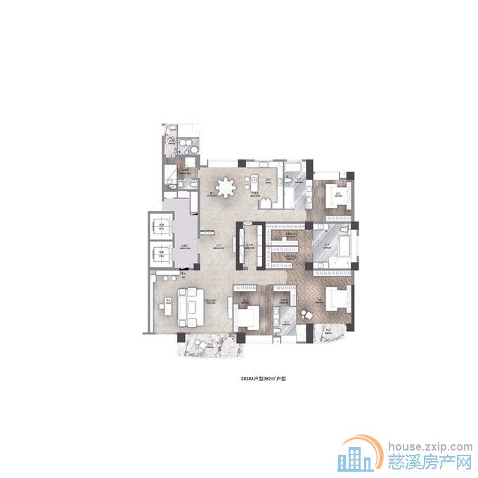 【云顶】顶级明月湖豪宅382平方