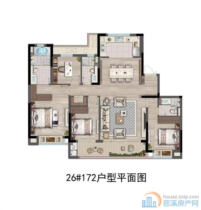 卓越湖樾云著花苑 性价比高