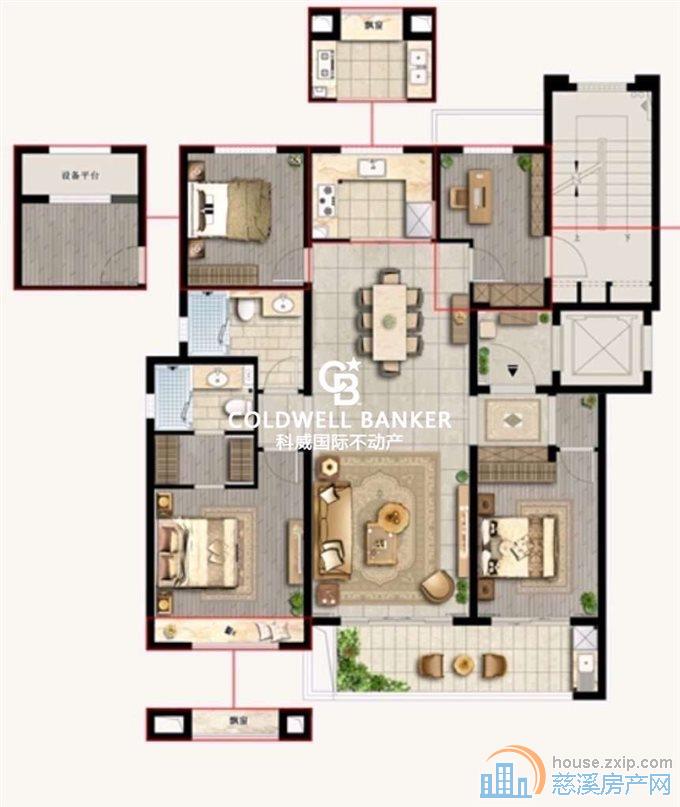 保利俯院江南 125平方145万 低楼层