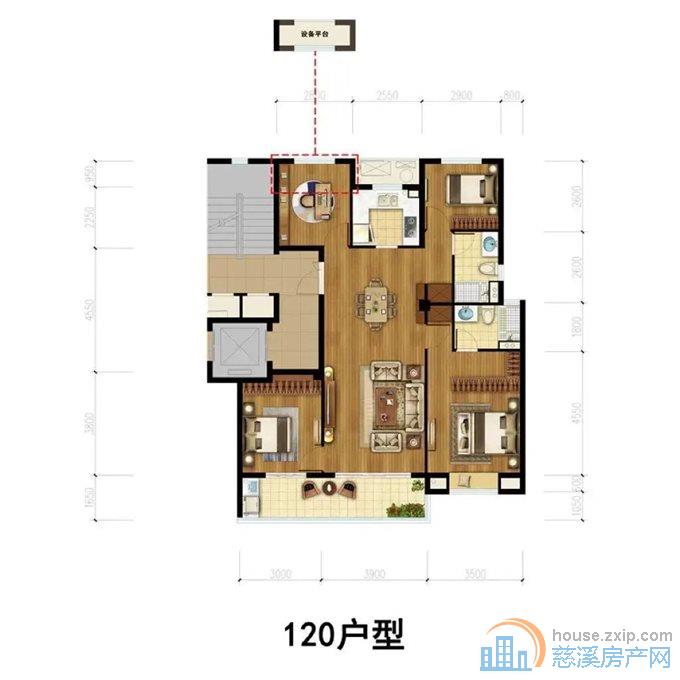 青樾府 城西电梯洋房 简装4房2卫