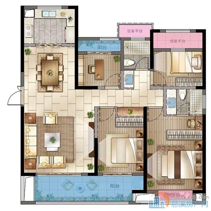 悦华府140平218万黄金楼层