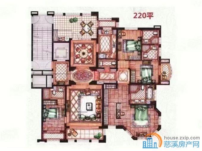 华润凯旋门边套221平带产权车位408万