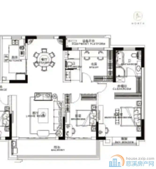 碧桂园泊誉里 大平层 大横厅 送车位