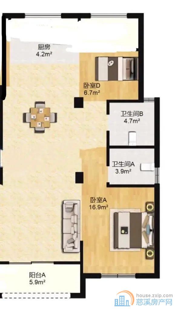 中交盛湖美庐102平220万明月书包