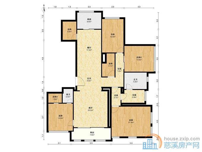 华润凯旋门177平368万带车位边套