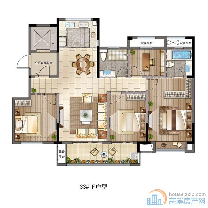 悦华府 精装洋房140平方318万双车位