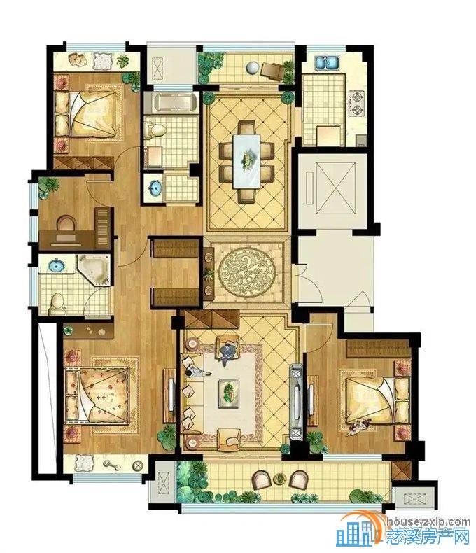 新城河 盛泰嘉苑 毛坯145平方198万
