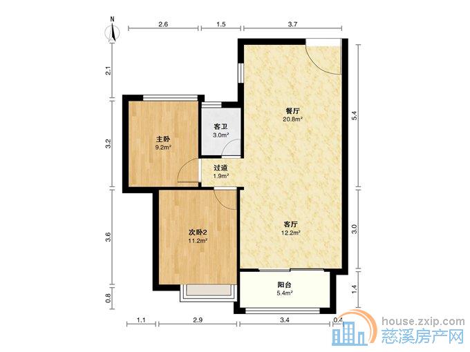 急卖 观湖佳苑 明月湖板块中装2房