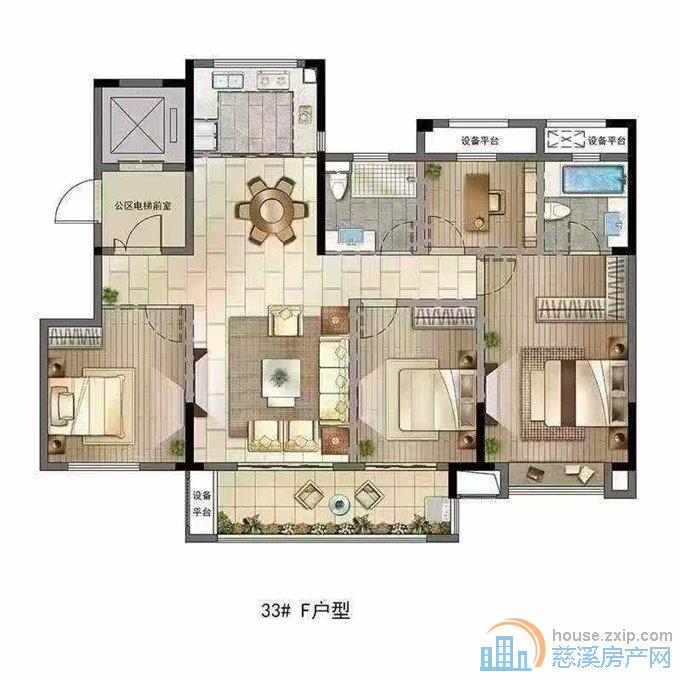 吾悦首府143平方毛坯180万