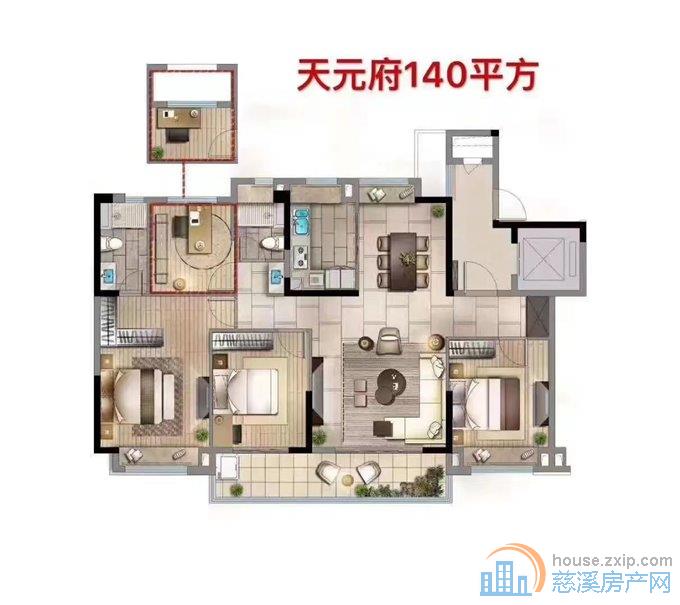 碧桂园月桂府 精装 全天采光 送家具家电