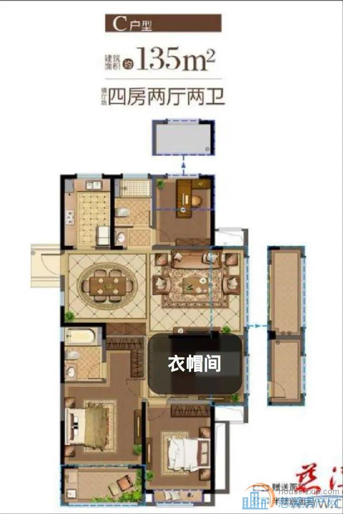 元亨雅园 婚装 送车位 楼层好