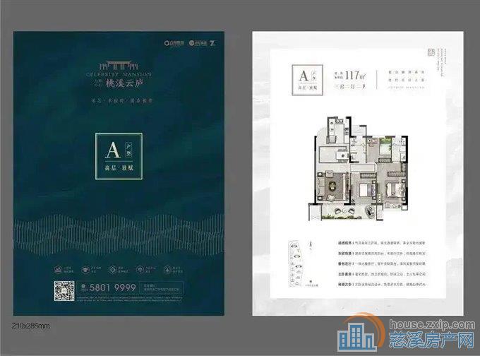 桃溪云庐 117平 好楼层 143.8万