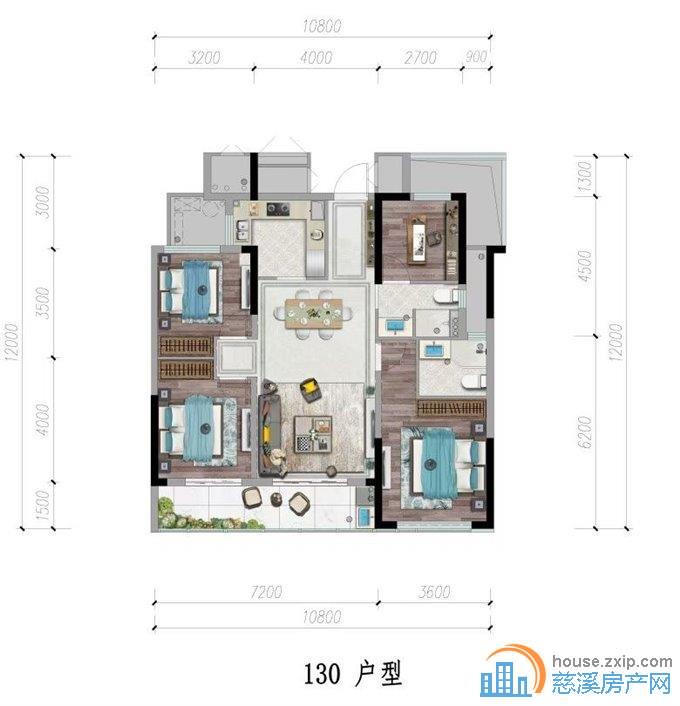 新城河万固臻悦府130平方212万