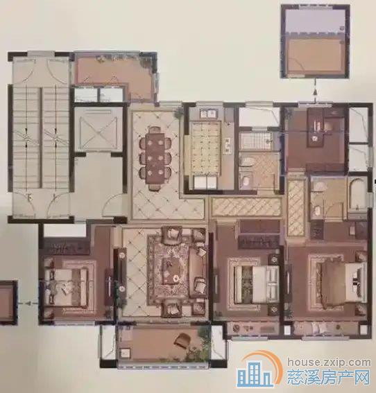 元亨雅园143平208万精装修