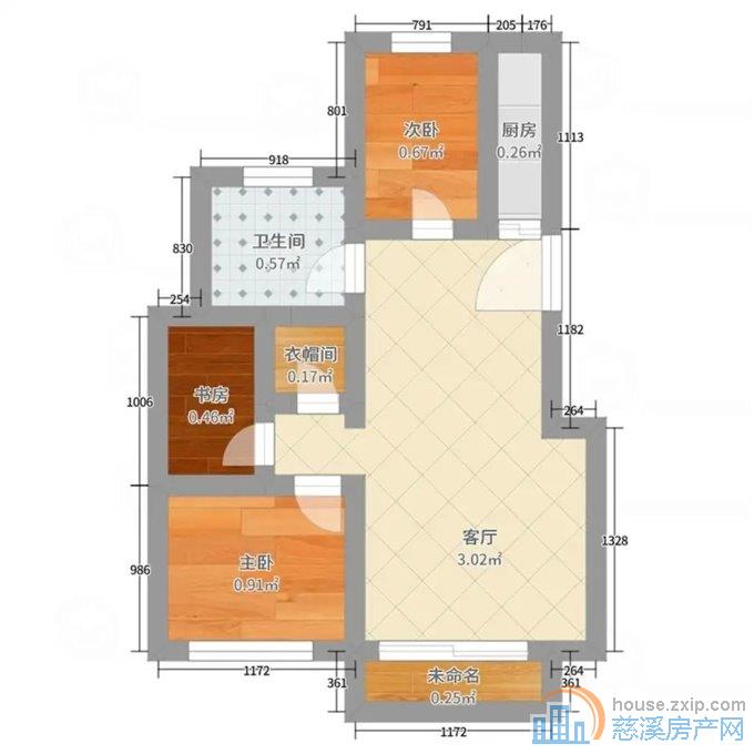 城市桃源89平99.8万6层电梯洋房