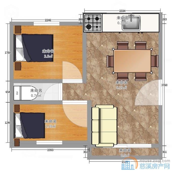 新塘家园 精装 带杂物间 润德XQ